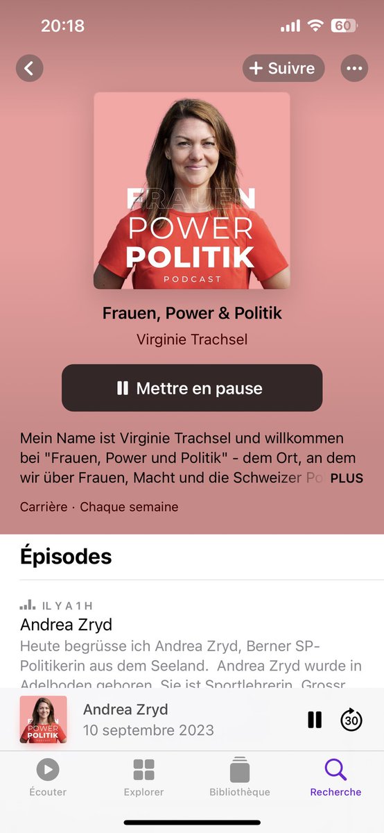 Die neue Episode des #Podcast Frauen Power &amp; Politik ist auf alle Plattformen verfügbar! Ich diskutiere ich mit inspirierenden Gästen über die Politik in der🇨🇭und über die Beteiligung von Frauen in den Kreisen der Macht.

#gleichstellung #womenempowerment #inspiring #CHpolitik