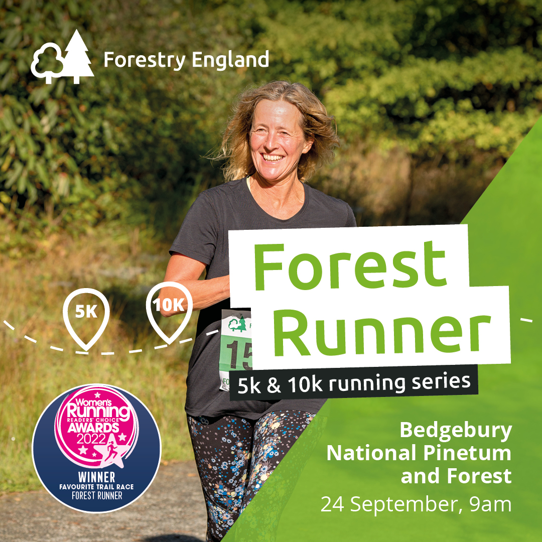 BedgeburyP's tweet photo. Good luck to everyone running in our #ForestRunner 5k &amp; 10k event today! 

We'll be there cheering you on 👏

See you at the start line at 9am 👉https://t.co/TQsD1lUYWR https://t.co/XxI0fXOf5r