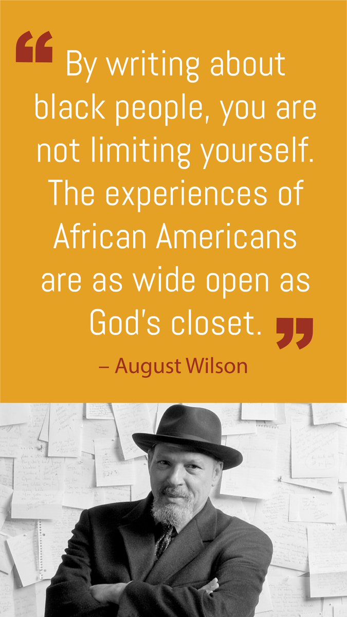 #WordsfromWilson

Please join us at our 5th Annual August Wilson’s Ground Lecture Series entitled August Wilson’s Ground in the Age of AI by registering at this link: bit.ly/5thAnnualAWSGr…