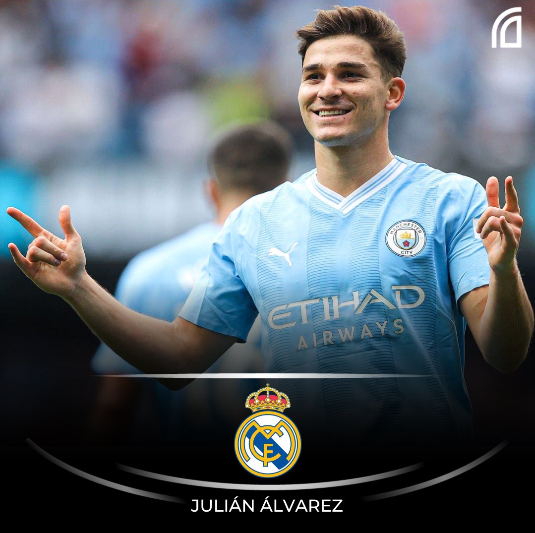 dataref_ar's tweet photo. 🇪🇸 Real Madrid considera a Julián Álvarez como opción principal en caso de no poder contratar a Kylian Mbappé el próximo verano europeo.

Vía: @SkySportsPL. https://t.co/fGcWZLTW5s