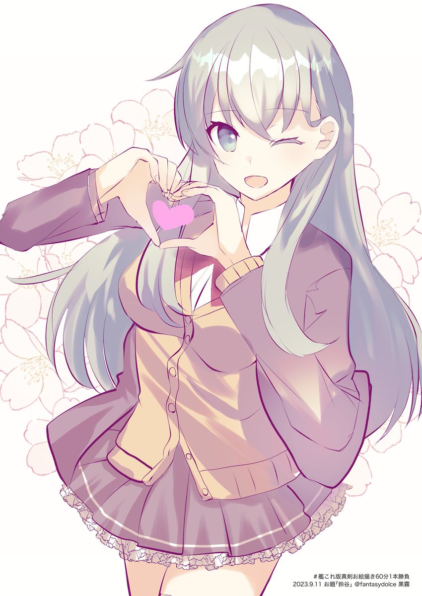 艦これ「鈴谷#艦これ版深夜の真剣お絵描き60分一本勝負#艦これ版真剣お絵描き60分一本勝」|黒霧のイラスト