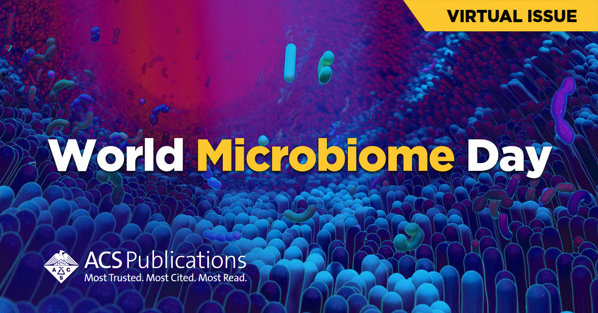 ACSBioMed's tweet photo. 🎉 Don't miss the recent joint virtual issue in honor of #WorldMicrobiomeDay!

This issue highlights exciting research on the role of microbes in human health and the environment. 🦠

Read the issue here ➡ https://t.co/X0mMM5PODF

#WMD2023 #Microbes4Life https://t.co/W6LaKyjhRD