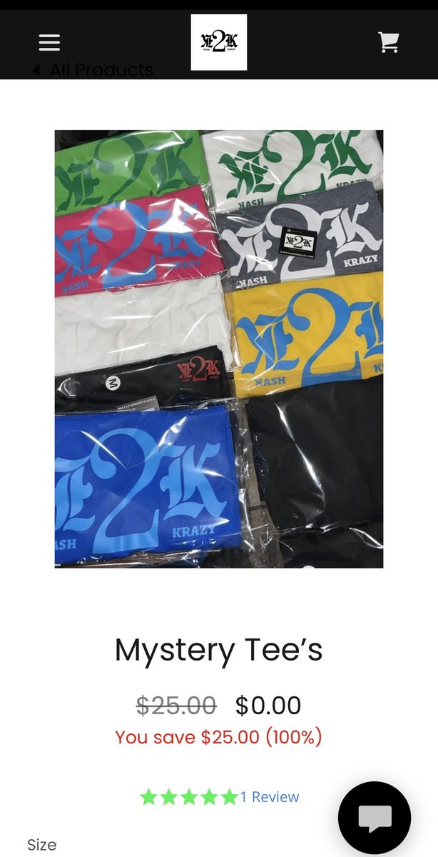 kash2krazy.com/shop/ols/produ… Mystery Tee’s •4.3 oz ultra soft crewneck •Printed tag •Colored Tee •Fabric laundered for reduced shrinkage •Fit tru to size All you have to do is choose your size & we do the rest! $0.00-must pay for shipping 1XL remain kash2krazy.com/shop/ols/produ…