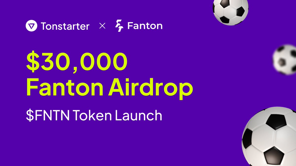 🏆 $30,000 for those who love football ⚽️ |
We open 3 football seasons with Fanton and give away FNTN tokens to the most active participants.

 We have launched a joint campaign with <a href="/FantasyFanton/">Fanton Fantasy Football</a> for a total award pool of $30,000 in $FNTF tokens. 400 winners from each of the