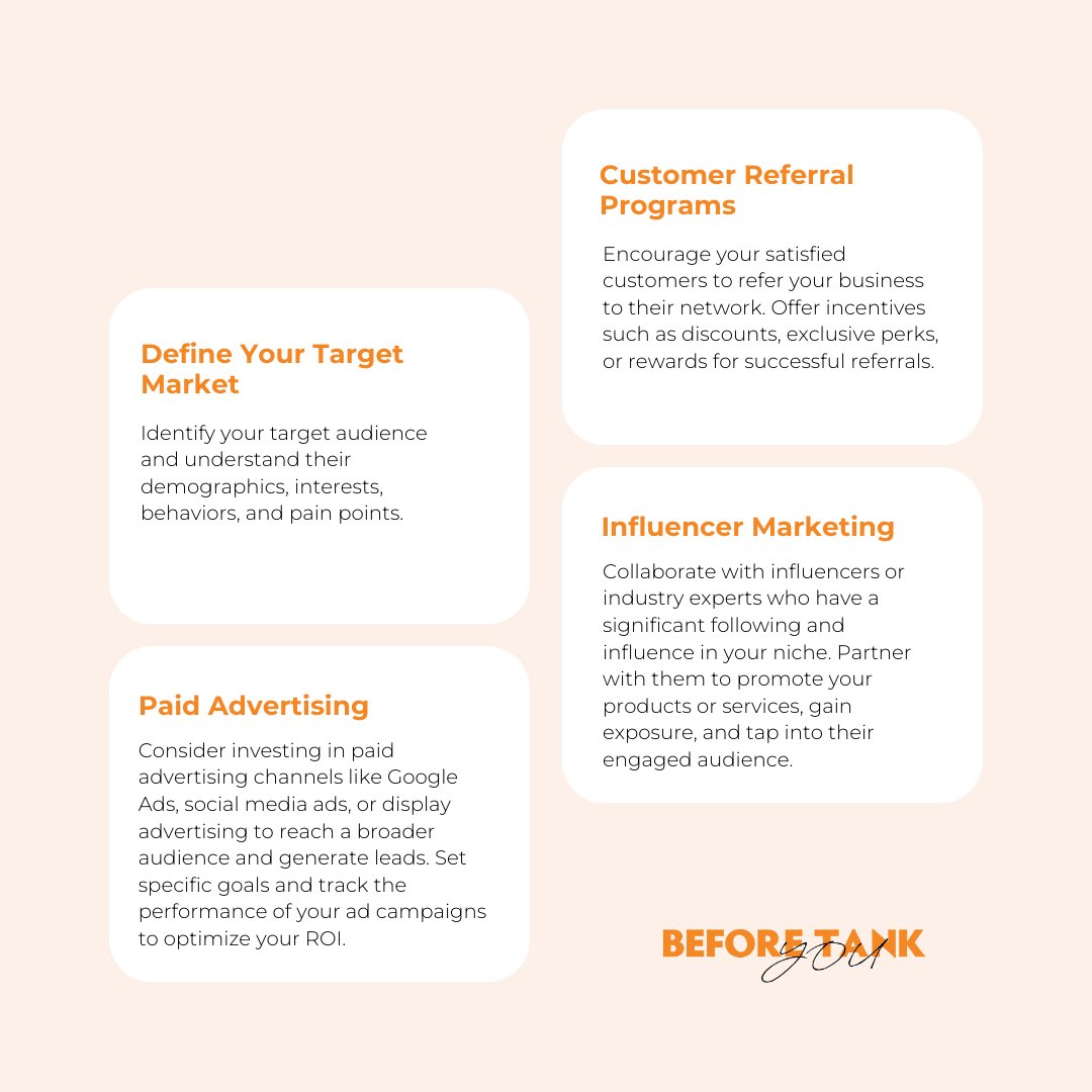 Marketing is key to growing your startup! Check out these essential strategies to help you reach your target audience, build brand awareness, and drive results. #marketing #beforeyoutank