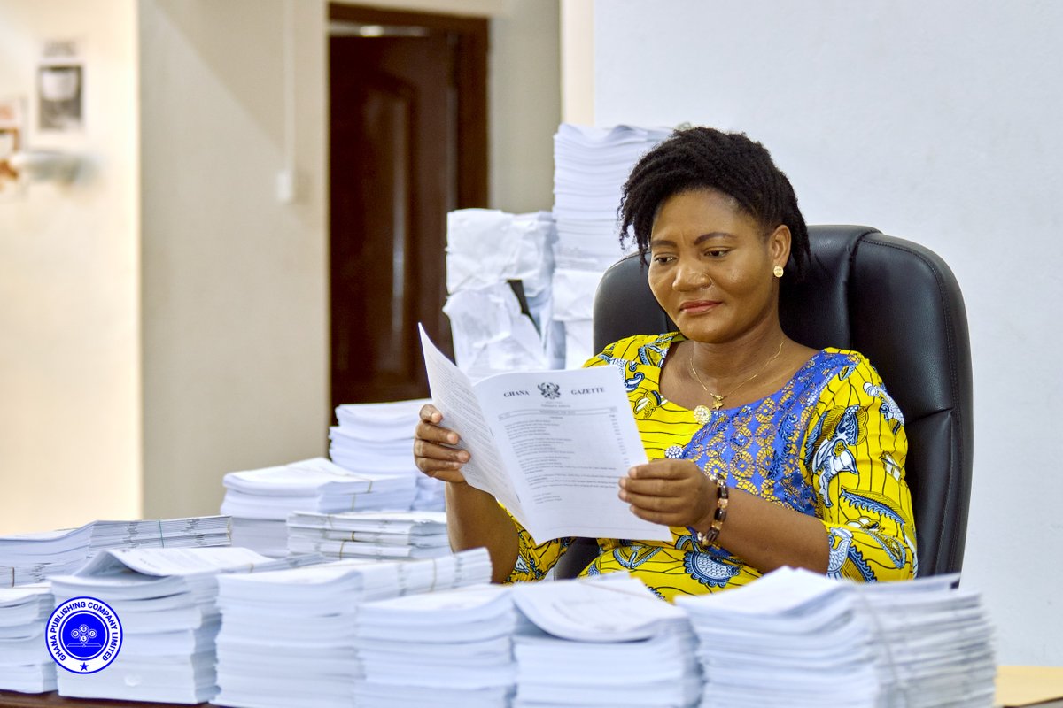 ghanapublish's tweet photo. New Week, New Gazettes!
π Start your week right by staying up-to-date with the latest releases from Ghana Publishing Company Ltd. π Don't miss out. Apply now!
#Gazettes #NewWeekNewReads #GhanaPublishingCo https://t.co/Ylzdx2zq3o