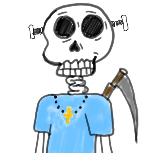 I haven't told you yet, but some people already know that I am the owner of the rarest skeleton there is

Thank you <a href="/BadHandDrawing/">Bad Hand Drawing</a>