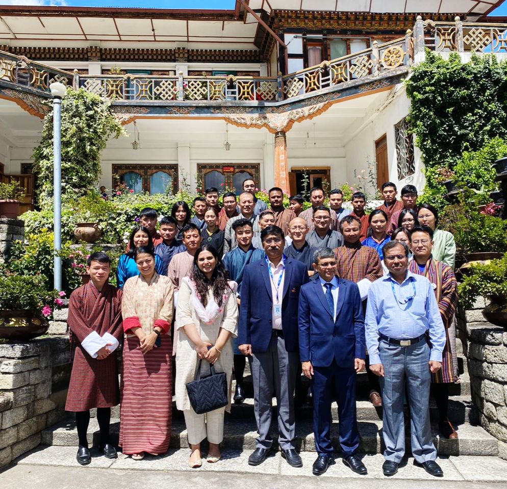 Indiainbhutan's tweet photo. The Indian Space Research Organisation in collaboration with GovTech inaugurated a 5-day training for officials of the Royal Government of Bhutan on applications of remote sensing technology for good governance.
Enduring 🇮🇳 🇧🇹 space partnership!
@isro @indiandiplomacy https://t.co/uGhkmXgJLM