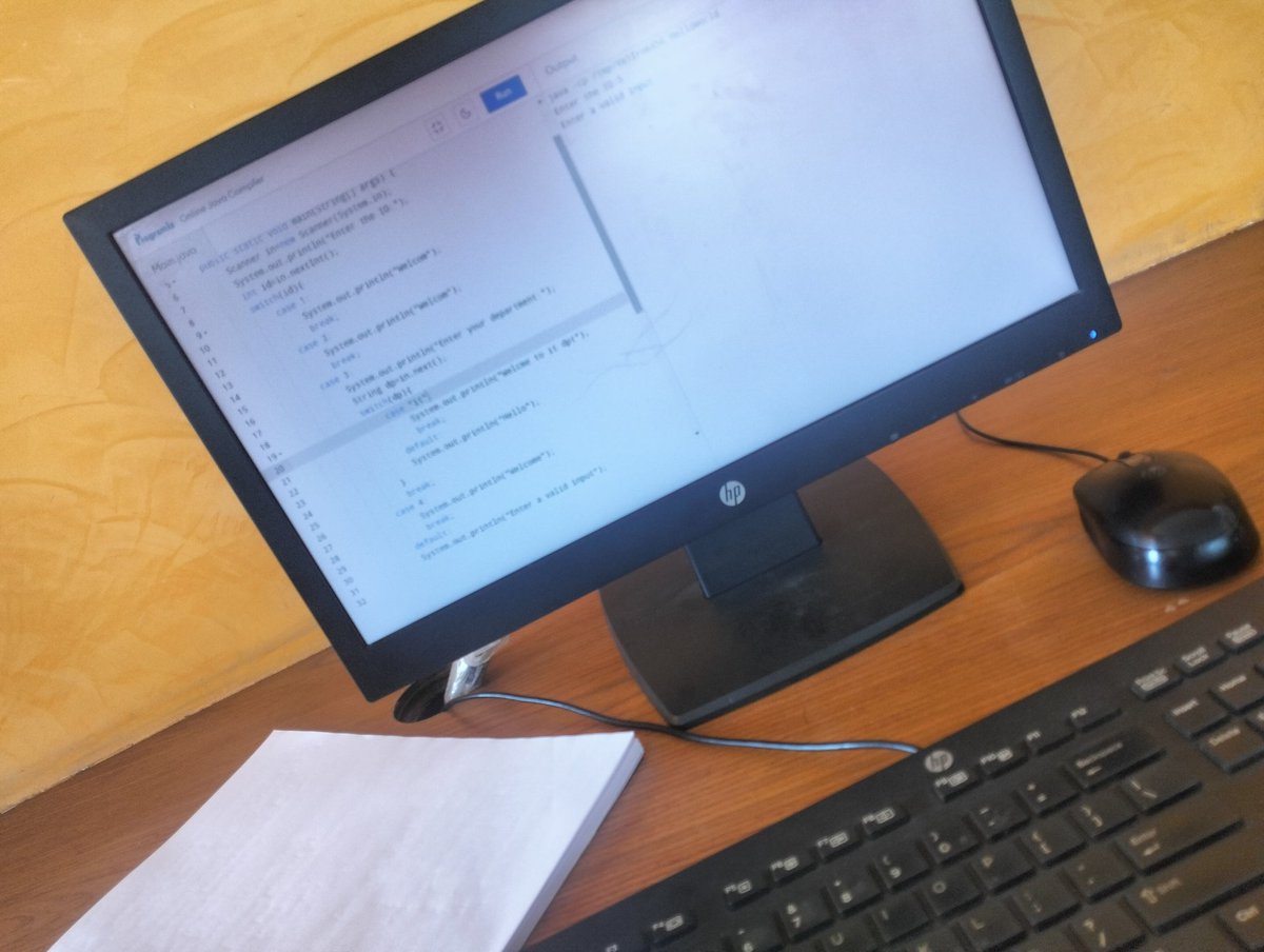 thepunitmkr's tweet image. After my class hours in clg, I tried to learn next topics of my #JavaDSA journey.. it was quite good...
Completed:
Loops questions ✅
Switch case ✅