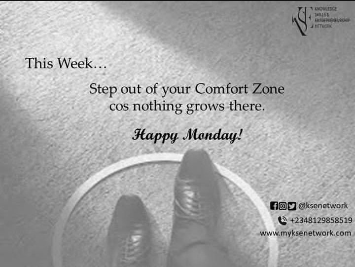 KSENetwork's tweet photo. Challenge your limits this week. Don't be comfortable in your comfort zone!
Happy new week!

#KSENetwork https://t.co/YBz4OQm1j7