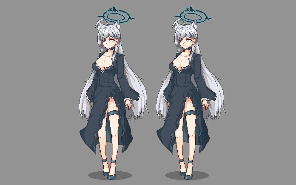 Sherlerk_'s tweet photo. #pixelart 
#ドット絵
#ブルアカ https://t.co/8jFWGX6JC0