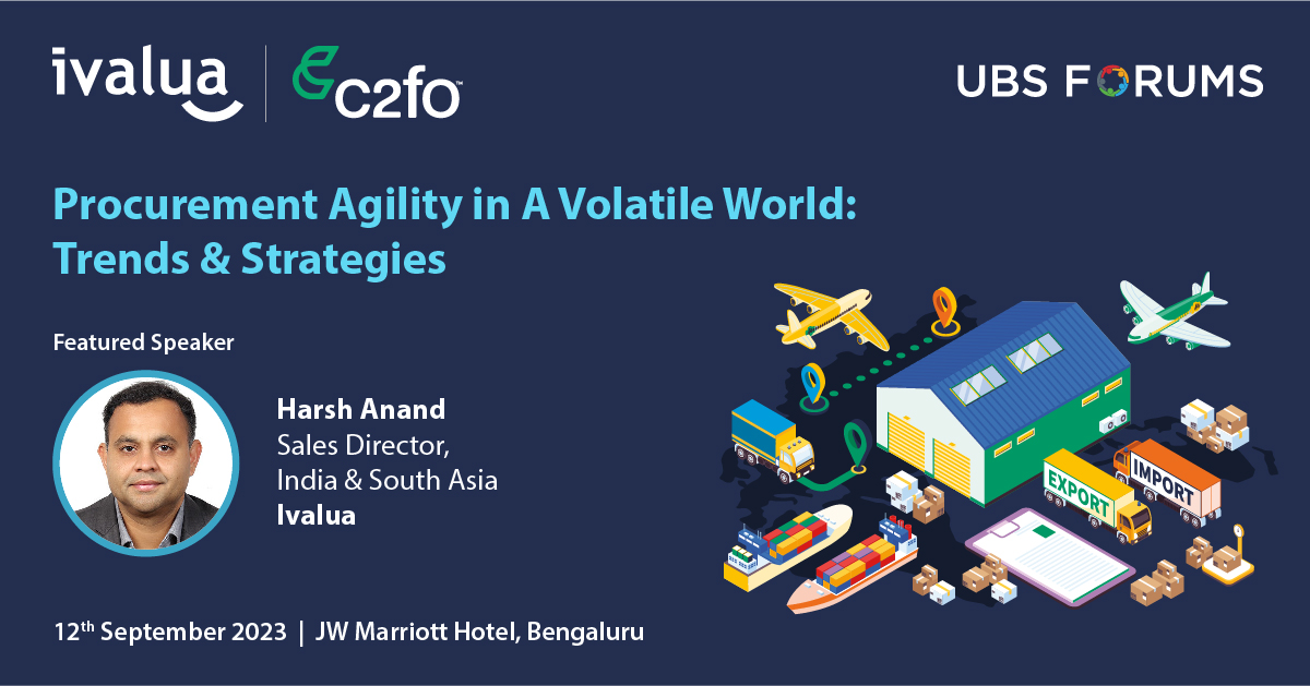 ubsforums's tweet photo. We welcome ๐๐๐ซ๐ฌ๐ก ๐๐ง๐๐ง๐, as our esteemed speaker for high-value thought leadership session on "Procurement Agility in a Volatile World: Trends & Strategies" with @ivalua & @C2FO on 12th Sept at JW Marriott Hotel, Bengaluru.
Register- https://t.co/a8QHKKTVTh
#UBSF https://t.co/Lx77kvQgTd