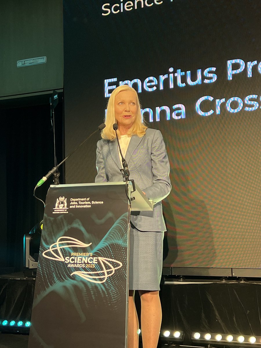 ProfChakma's tweet photo. Emeritus Professor Donna Cross inducted to the WA Science Hall of Fame at the Premier’s Science Awards 2023! Warm congratulations, Donna! #WAScienceAwards https://t.co/4i7hIkZ7fv