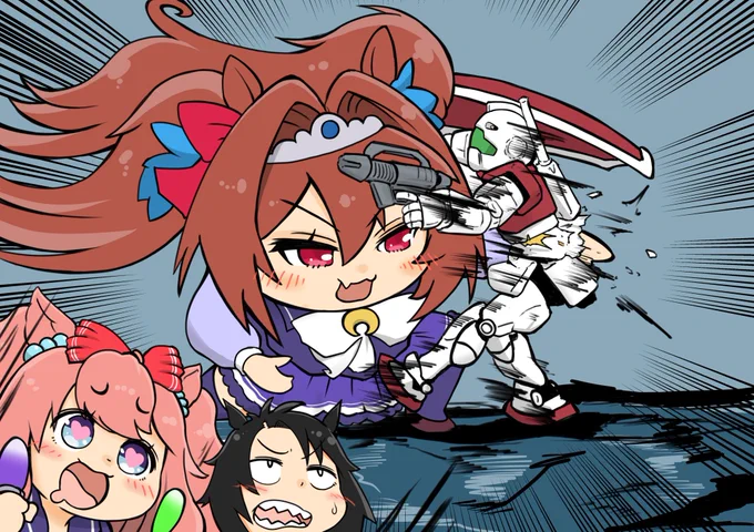 #このタグを見た人はイラストを左右反転して貼るどすこい! 