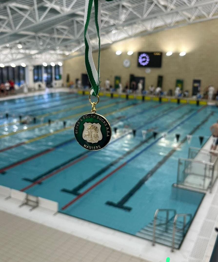 COSCSWIM's tweet photo. Congratulations to Andy and Morgan at Berks & South Bucks masters county champs at Maidenhead today.
50 back gold and 100 back silver for Andy.
50 br + 100 IM gold and 50 back 4th for Morgan. Well done both! ๐ฅ๐#arena #swimmasters #swimgoals #squadgoals https://t.co/J6RcbNcrNU