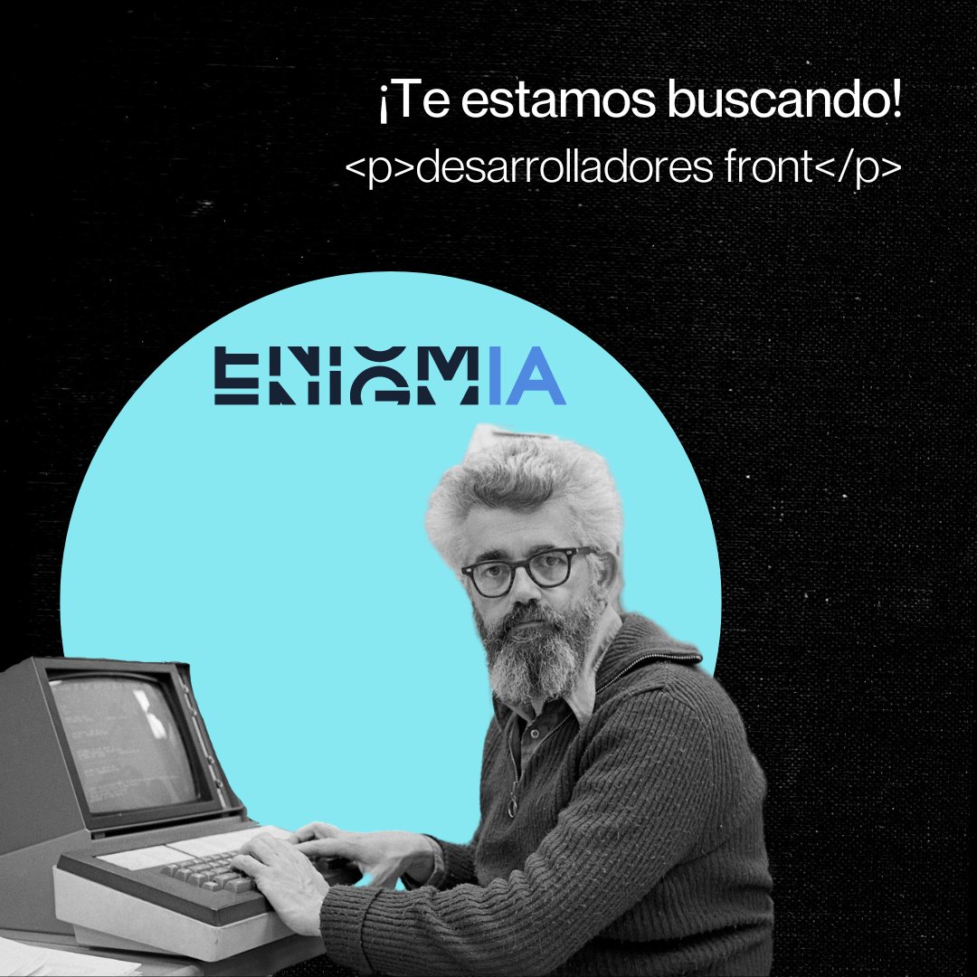 roymo_es's tweet photo. ¡Atención desarrolladores front-end! La spin-off de Roymo, ENIGMIA, busca programadores front para el desarrollo de sus soluciones.

Si te encanta trabajar en proyectos desafiantes, ¡esto es para ti! 
👉 https://t.co/VyA2jOrNeG

#enigmia #ofertadeempleo #desarrolloweb #front-end https://t.co/BrnMR30zb5