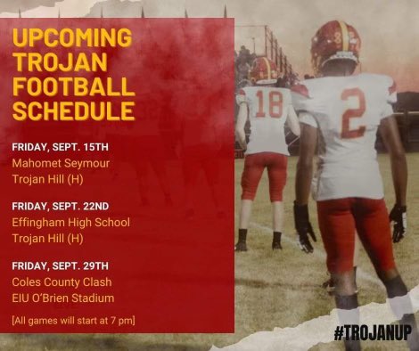 We need everyone at The Hill this Friday!
#TrojanUp