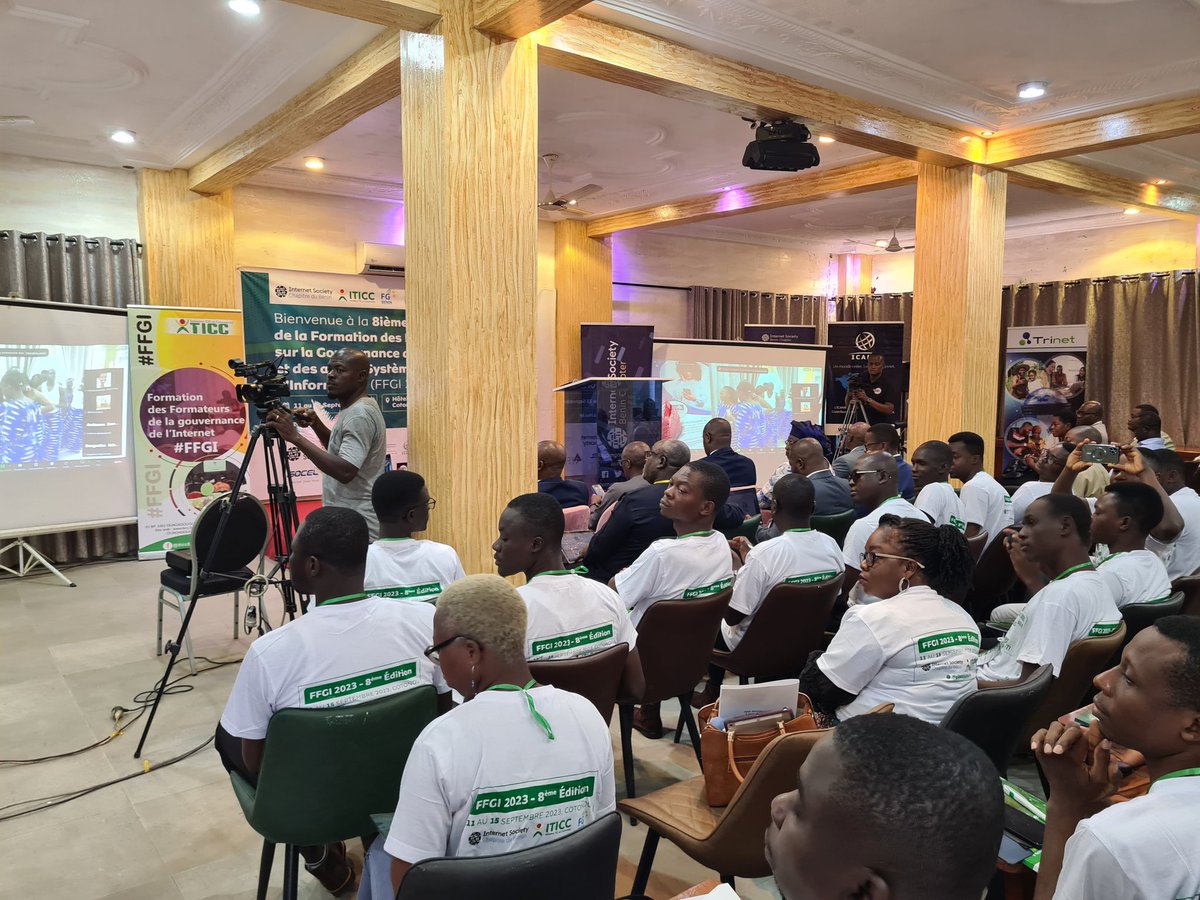 isocbenin's tweet photo. 🚀 La cérémonie d'ouverture de la #FFGI2023 s'est bien déroulée à Cotonou 🇧🇯 en présence de plusieurs leaders et responsables. Plusieurs personnalités et participants ont rejoint aussi en ligne @iticcbf
@SADASmartAfrica
@numeriquebenin

#FFGI2023 #ITICC #GouvernanceInternet https://t.co/SvWot4wx6B
