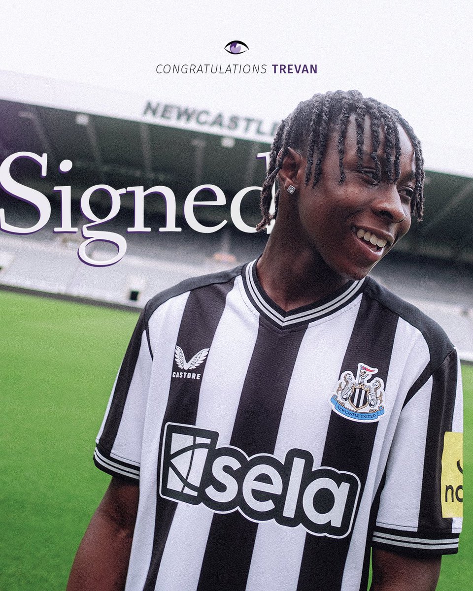 Signed. 📝 
Our client Trevan Sanusi signs for Newcastle United from Birmingham City. 

Congratulations Trevan.