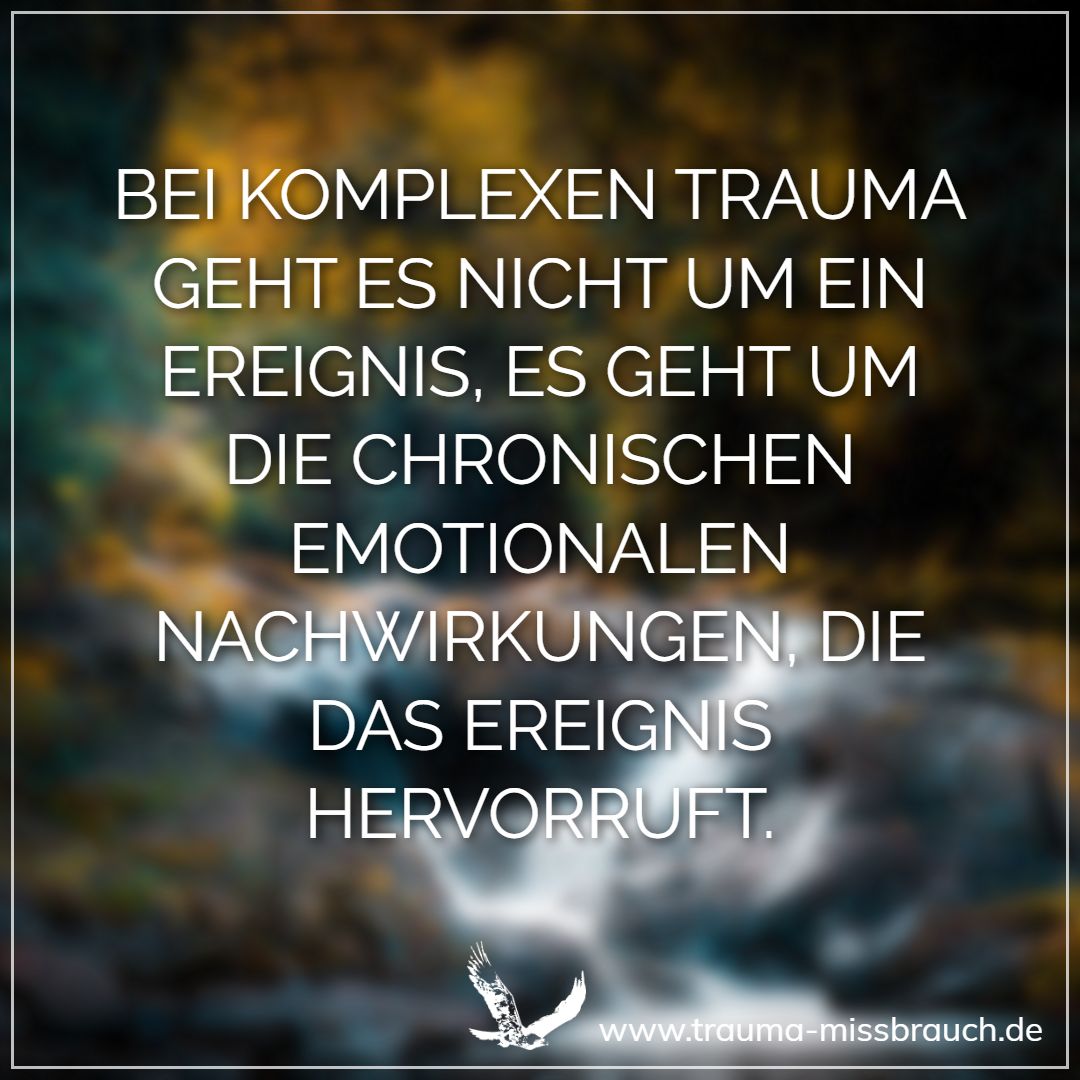 borispikula's tweet image. Bei komplexen Trauma geht es nicht um ein Ereignis... Hilfe bei Trauma in Folge von narzisstischem Missbrauch und toxischen Beziehungen
trauma-missbrauch.de