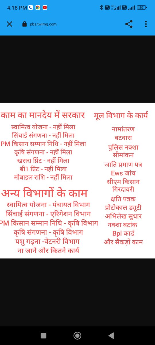 mrityu2832's tweet photo. @CMMadhyaPradesh
 @AmitShahOffice
 @PMOIndia
 @TheLallantop
 @aajtak
 @MPTakOfficial
 @ravishndtv
 @ZeeMPCG
 @RahulGandhi
 @narendramodi
तीन सूत्रीय मांगे
-ग्रेड पे को #2800gradepay करना
-भत्तों को बढ़ाना (अभी HRA 258, TA 300 मिलता है)
-समयमान वेतनमान https://t.co/UEdm77lIkw