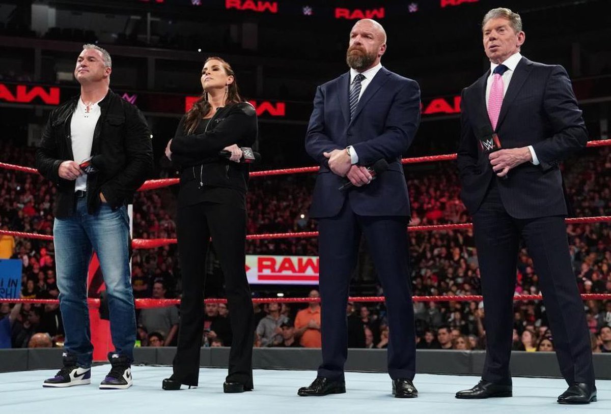 Tonights #WWERAW will mark the final ever show of the McMahon Era.

With the Endeavor deal expected to complete tomorrow, Vince McMahon will no longer have full control over WWE.

An end of an era after a many, many decade long family run fully in-charge at the top.