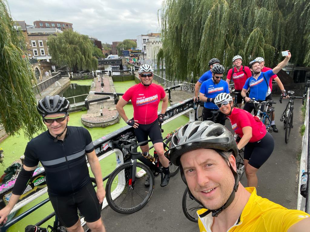 GenasysTech's tweet photo. Stage 1 is a wrap.
 
Thank you to all the riders for joining us on the first day of the 2023 Tour de Insurtech for a very scenic route around London, led by @edgaze 
 
#TourdeInsurtech https://t.co/W1Bgflq6VK