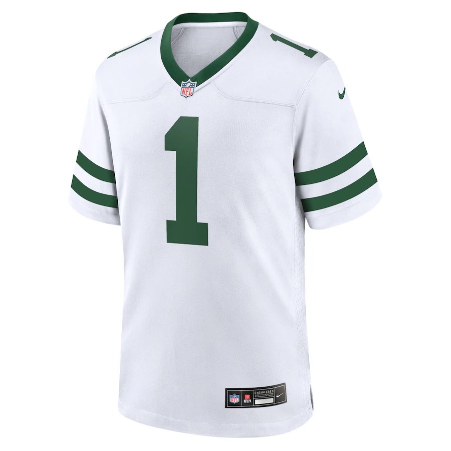 🚨#GiveawayAlert 

New York #Jets Sauce Gardner Throwback  Jersey #Giveaway #MondayNightFootball #TakeFlight 
#NFLKickOff2023 #NFLTwitter 

Entry - follow <a href="/nflrums/">NFL Rumors</a> RT and comment on size needed