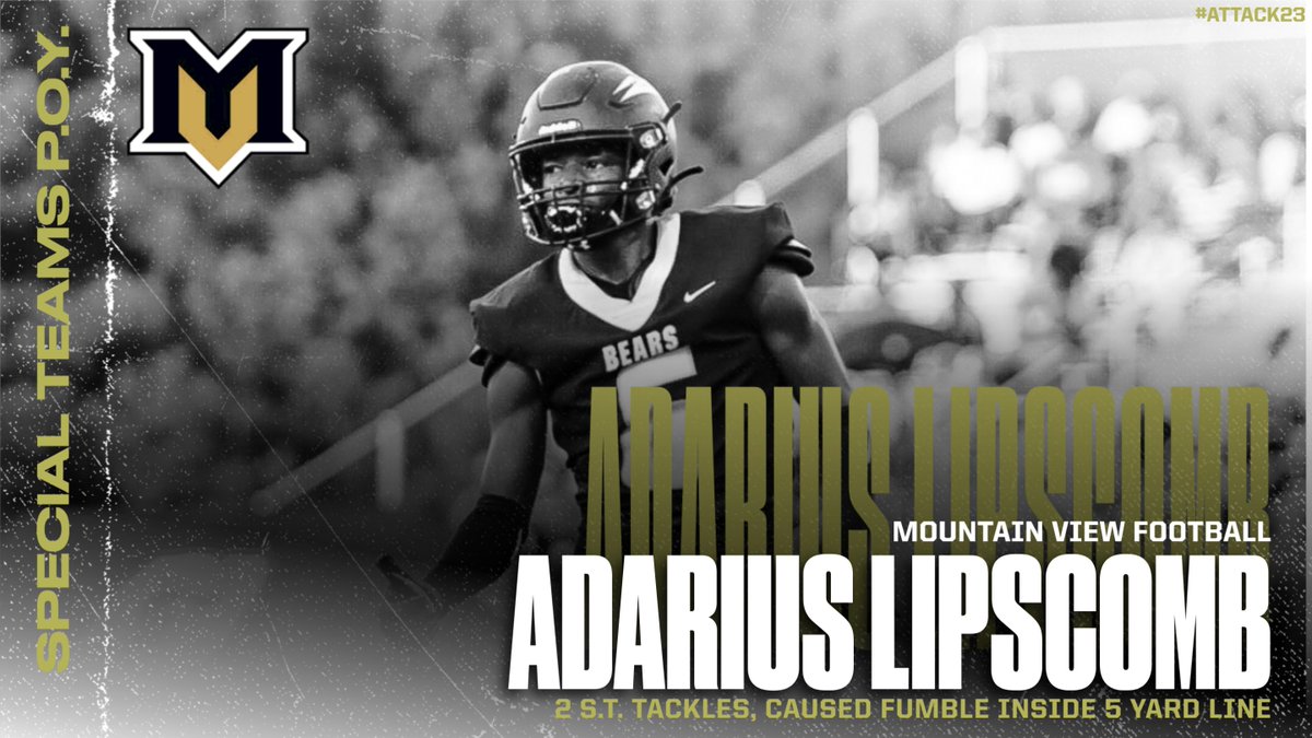 Mountain View Bears Football tweet media