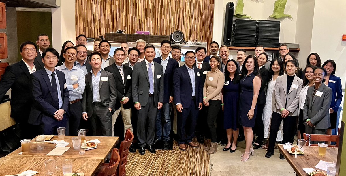 Korean American Academic Neurosurgeons dinner at the #CNS2023 meeting of the @CNS_Update in Washington DC