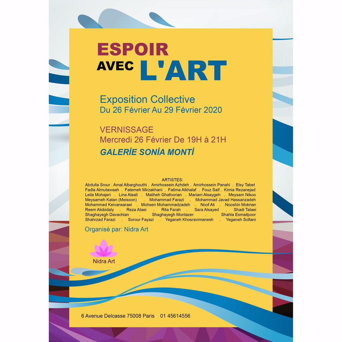 ah_panahi's tweet photo. 🇫🇷 my artwork at the Paris exhibition 2020
Artwork name: melancholia
40×40 cm
Mixed media on canvas
#artistontwittter #calligraphy #painting #fineart #abstract #abstract_expression #modernart #NFTartist #NFTs #NFTCommmunity #nftcollectors https://t.co/pIkrv55Emp