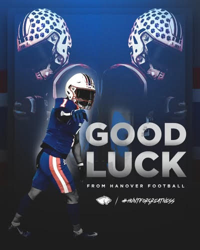 AshtonFischer18's tweet photo. Thanks for reaching out with the graphic/message @DLCoach_Danford @HanoverFTBL #HuntForGreatness   #StripedStandard @WRapidsFootball https://t.co/bMxABeJ0i5