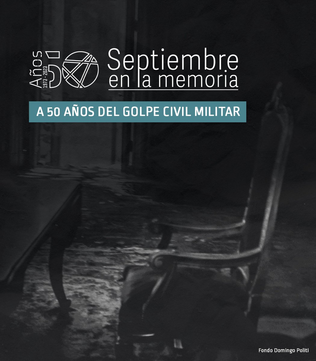 MuseoMemoriaCL's tweet photo. 📑 Golpe de Estado

El 11 de septiembre de 1973 la vida de miles de chilenos y chilenas cambió para siempre. Las fuerzas militares coparon las ciudades y tomaron el poder por la fuerza, marcando un doloroso quiebre democrático en el país.

#GolpedeEstado 
#A50añosdelgolpe

1/3 https://t.co/3qGNsbXFVD