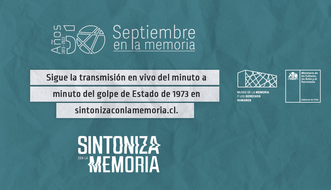 📑 Golpe de Estado

El 11 de septiembre de 1973 la vida de miles de chilenos y chilenas cambió para siempre. Las fuerzas militares coparon las ciudades y tomaron el poder por la fuerza, marcando un doloroso quiebre democrático en el país.

#GolpedeEstado 
#A50añosdelgolpe

1/3