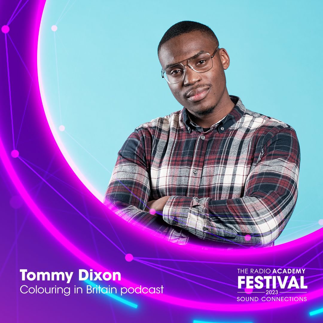 Looking forward to being in conversation with the exceptionally talented <a href="/MrTDixon_/">Tommy Dixon</a> <a href="/radioacademy/">The Radio Academy</a> tomorrow to discover how he went from no podcast to…Colouring In Britain - <a href="/BBCSounds/">BBC Sounds</a> Audio Lab - Best New Podcast #UKARIAS - in less than 12 months!