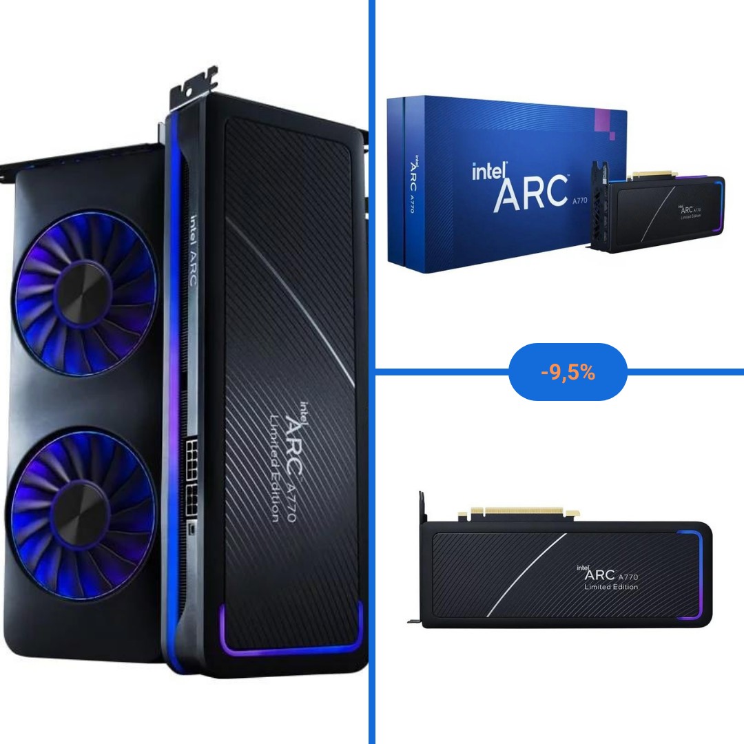 iamnucuk's tweet photo. Enjoy the latest in gaming technology and the most comprehensive multimedia features to play and create now and in the future.
9.5% OFF on @Intel Arc™ A770

➡ https://t.co/3TpaR3Mjoe https://t.co/lIFvOSDPdB