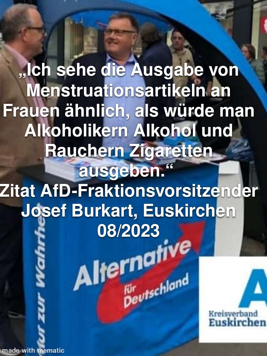 Immer diese Frauen und ihre [shuffles deck, pulls card]

... Menstruationssucht!