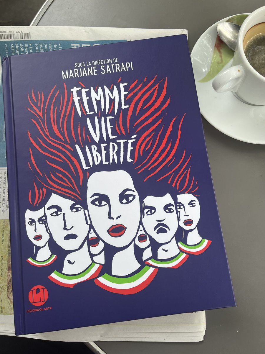 FaridVahiid's tweet photo. C’est avec beaucoup d’émotion que je vous annonce la sortie ce 14 septembre du roman graphique « Femme, Vie, Liberté » que j’ai eu l’honneur de co-rédiger sous la direction artistique de Marjane Satrapi ! #Iran #MahsaAmini @Ed_Iconoclaste https://t.co/ntNocCHuSm