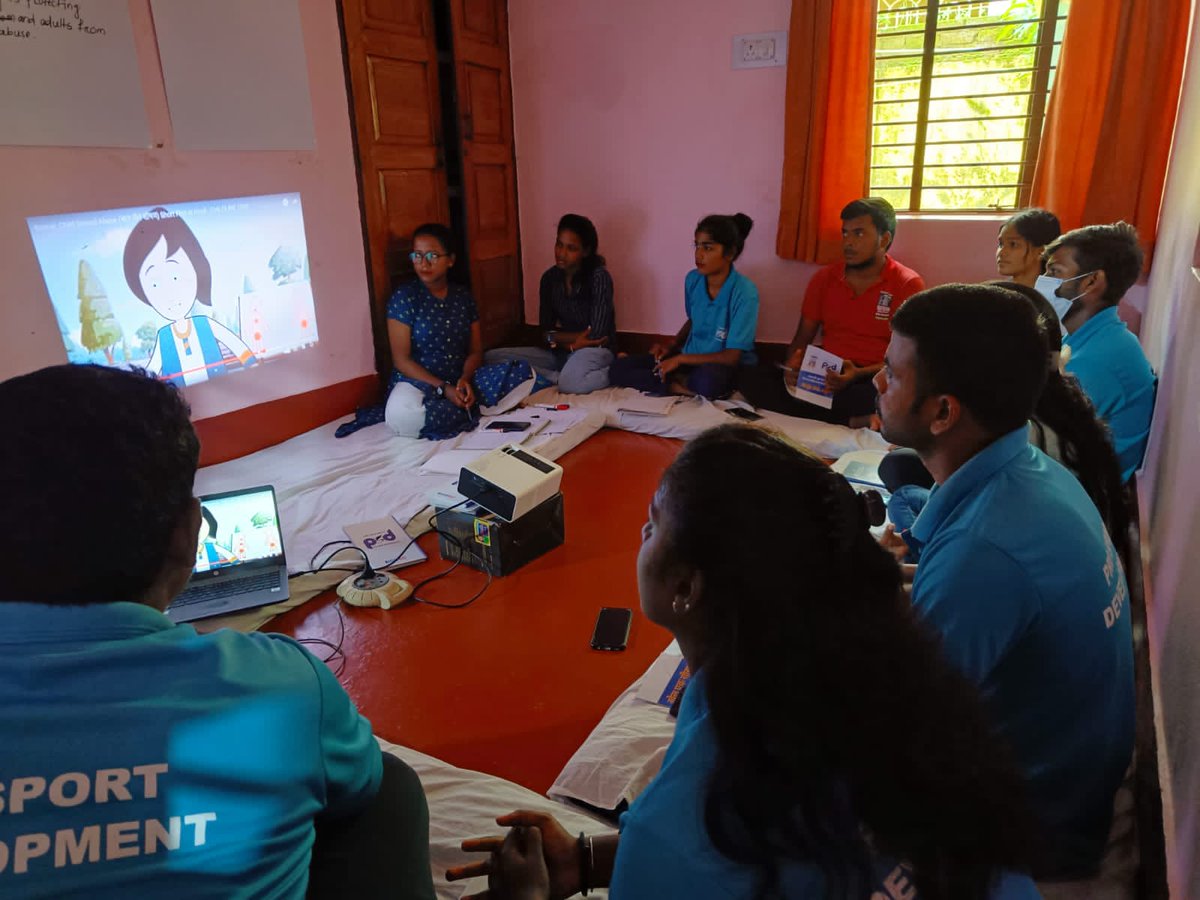 ProSportDev's tweet image. #FromBBSR On 6th September, our team members, Akash Thapa and Pragatee Sethy, conducted a workshop on PSD&apos;s Child Safeguarding and Protection Policy for our trainers and peer leaders, highlighting the need to create a safe and secure environment for our participants.