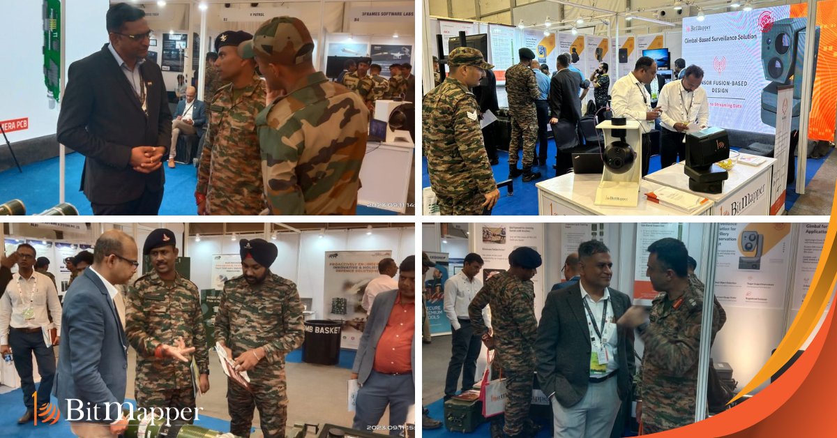Bit_Mapper's tweet photo. Wrapping up Day 1 at #NorthTechSymposium with a lot of appreciation and amazing response from the eminent personalities of the Defence Industry.

#atmanirbharbharat 
#BitMapper #PhoenixGroup #Innovation #atmanirbharbharat #India #Defense #defence #defenseindustry #technology https://t.co/bxw5Xg0qLv