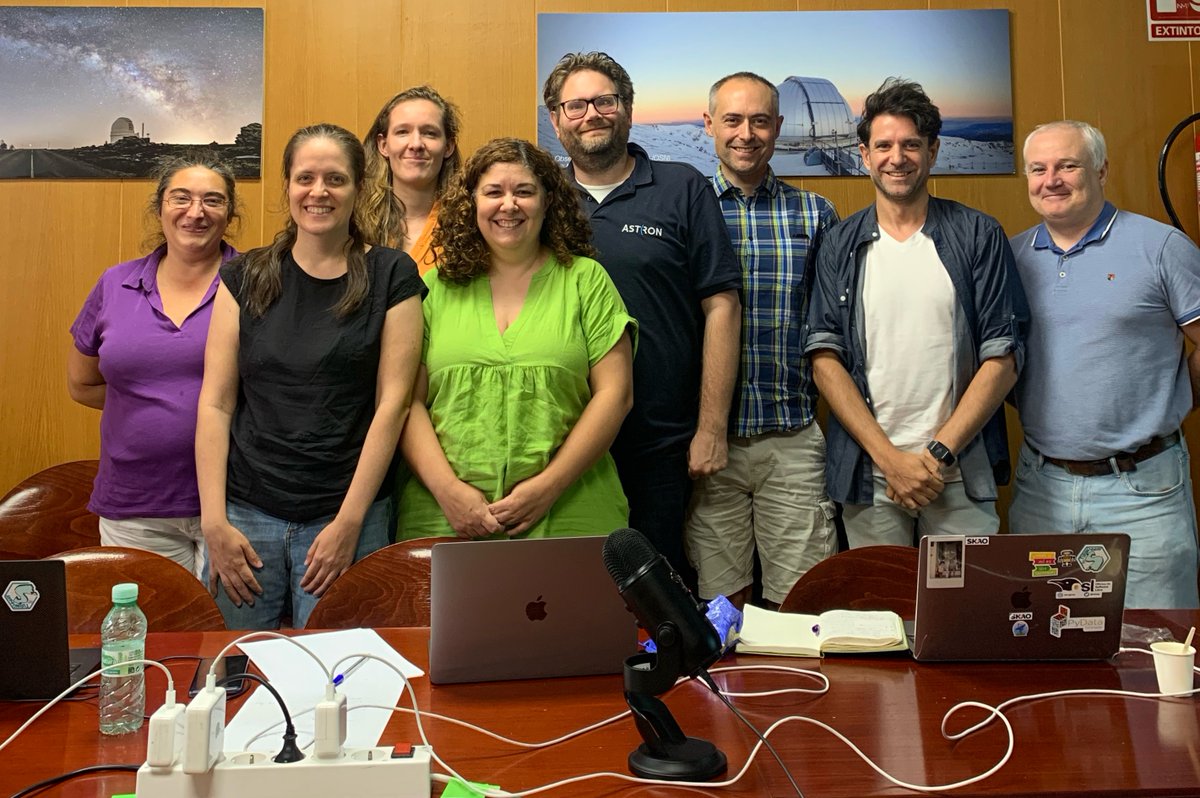 manugrapevine's tweet photo. Last week our #Agile team (CORAL 🇪🇸🇨🇭🇸🇪🇬🇧), which is developing together with other teams the future @SKAO Regional Centres Network (#SRCNet), had the #ProgramIncrement #20.
At the @iaa_csic we were joined by members of the TANGERINE team (The Netherlands🇳🇱and UK 🇬🇧). https://t.co/ZoXB51Pw9t