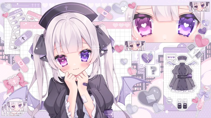納品しました!リクエストありがとうございました⟡.·#skeb #commission 