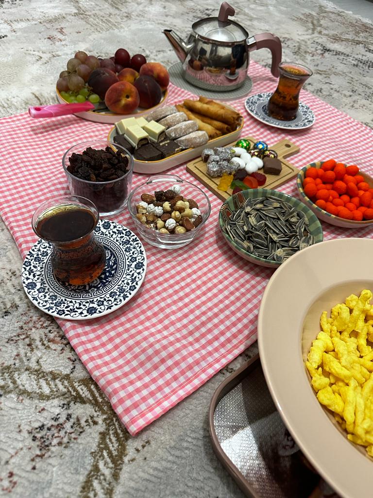 şüphesiz en konforlusu yer sofrası 👌🏻