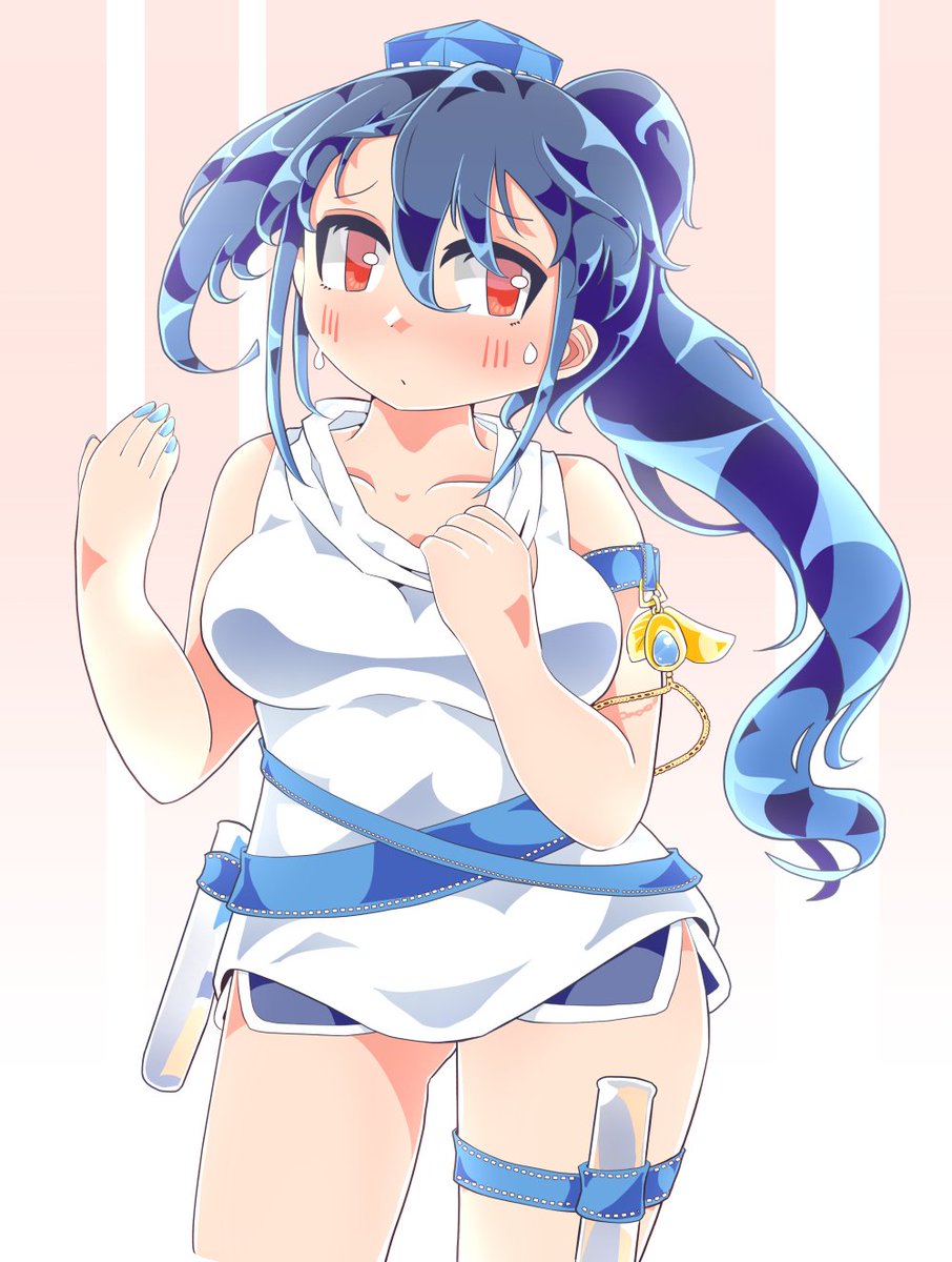 飯綱丸龍 「ぱたぱた飯綱丸さんとかき氷ももめぐ 」|蛍光流動＠日曜西い08bのイラスト