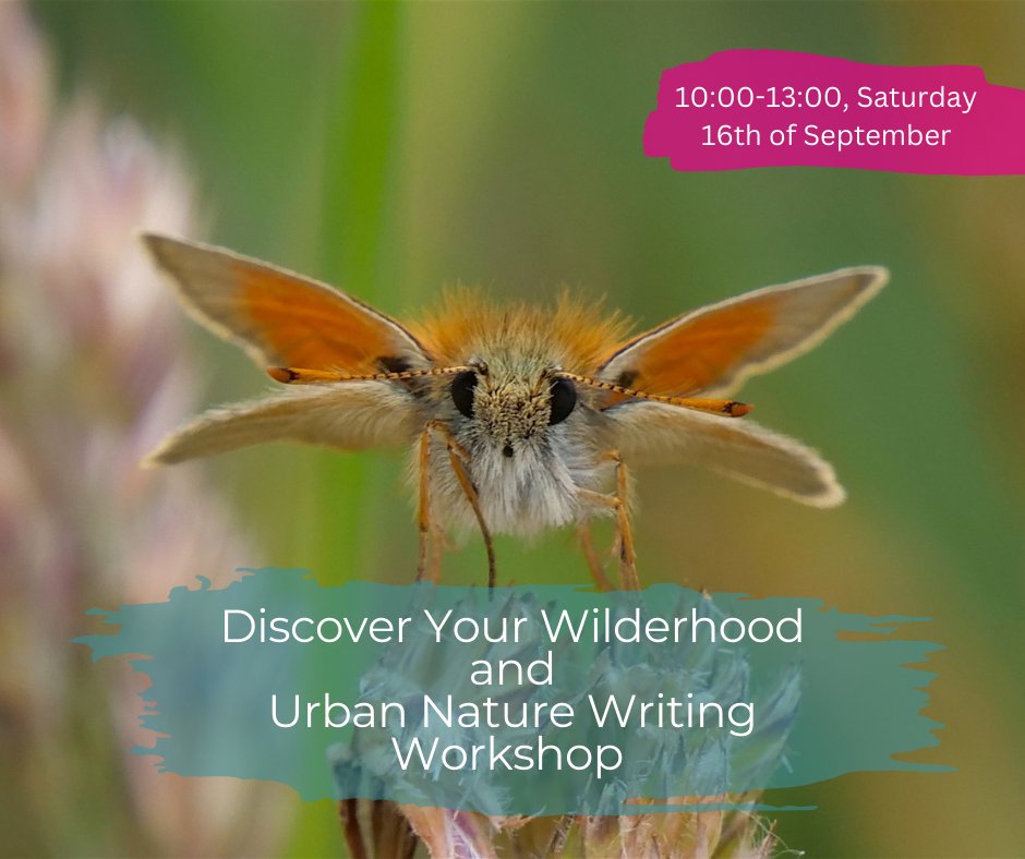 Explore local wildlife and landscape creatively. 
The workshop will be led by Ruth <a href="/ruthc_b/">Ruth Bradshaw</a>, a Brockley-based writer 
Please bring a notebook for the walk and  writing device for the workshop.
Available for ages 16+
#creeksidediscoverycentre 
creeksidecentre.org.uk/events/discove…