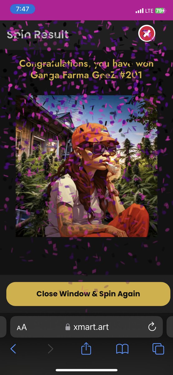 LucidVision9's tweet image. Open my eyes and get busy. Just grabbed another #gfg ganga farmer geez from the boy @Lost_Nft_Art @ThinkHighCrew #thinkhighcrew #gangafarmergeez #NFTCollection #XRPL #NFTs #income