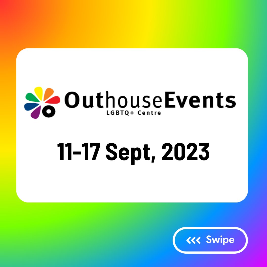 Outhouse_Dublin's tweet photo. Weekly roundup of events in Outhouse LGBTQ+ Centre this week, September 11-17🌈
Link in bio for more info.
https://t.co/P0fZOPZRlc
#dublinevents #eventsdublin #gaydublin #lgbtqdublin #lgbteventsdublin #gayeventsdublin #transdublin #gayirish #outhousedublin https://t.co/nbbix1Okuv