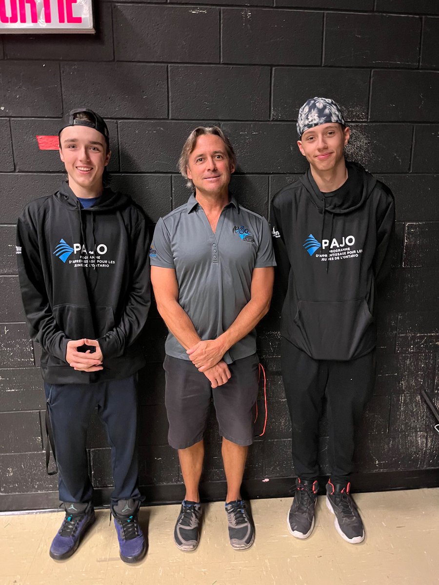 Félicitations à Tristan et Joseph! Les premiers apprentis inscrits avec LiUNA du CscMonAvenir! Bravo!