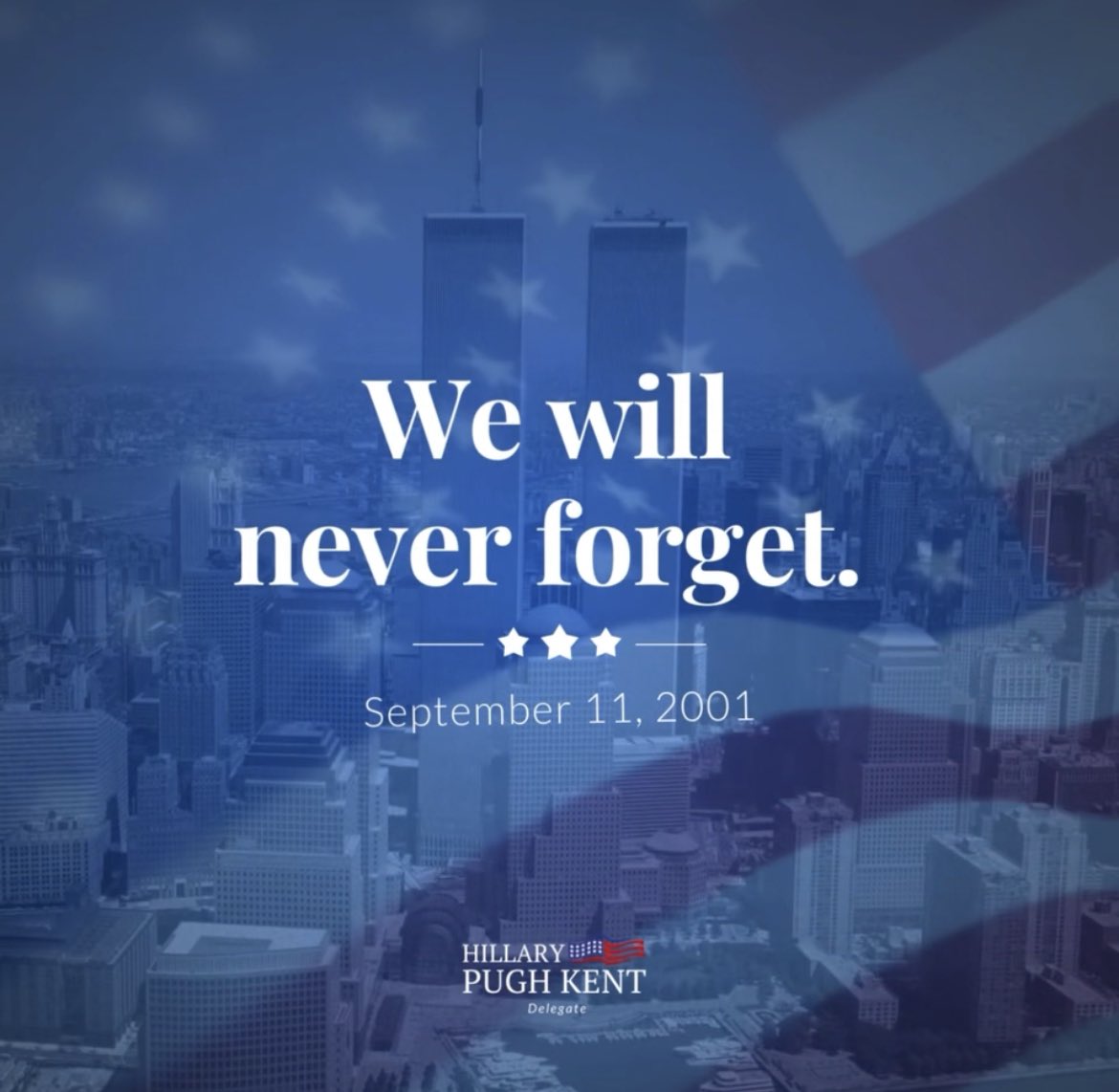 May we never forget the memory of those we lost and the lives forever changed on September 11, 2001.