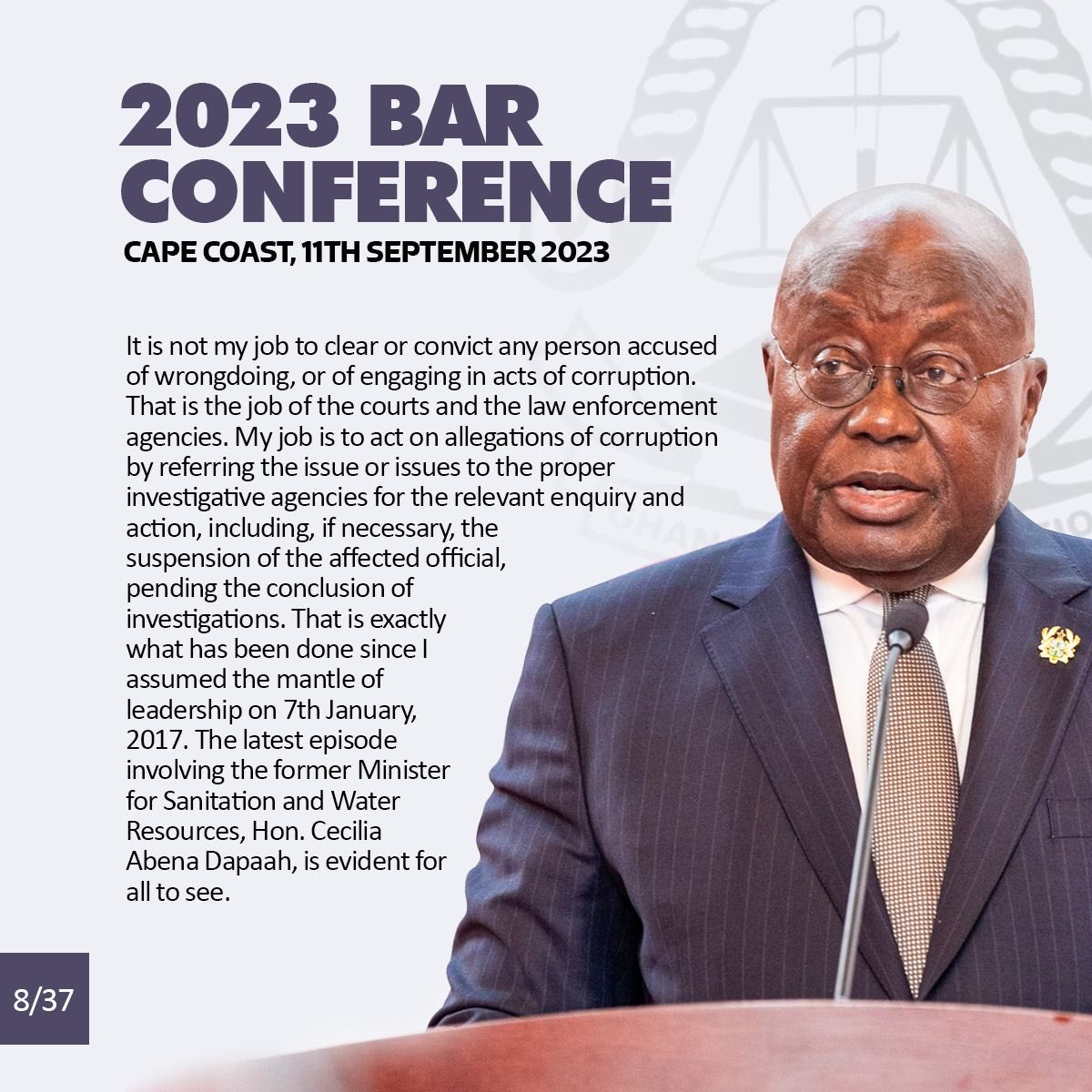 #2023BarConference
#BuildingGhanaTogether